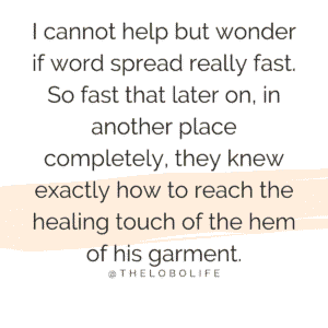 hem of his garment excerpt white an dick background